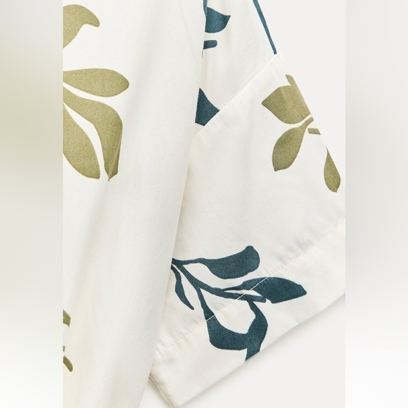 New ZARA Printed Poplin Dress ZW Collection - Picture 9 of 12